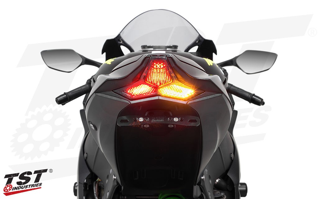 TST Industries Integrated Taillight for Kawasaki ZX10R / ZX10RR (2021+)